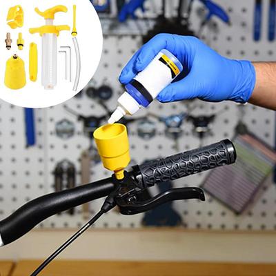 Odvzdušňovací sada pro hydraulické brzdy Nástroje pro opravu brzd jízdních kol Sada nástrojů pro odvzdušnění oleje Pro kotoučové brzdy Sada pro odvzdušnění minerálního oleje Pro
