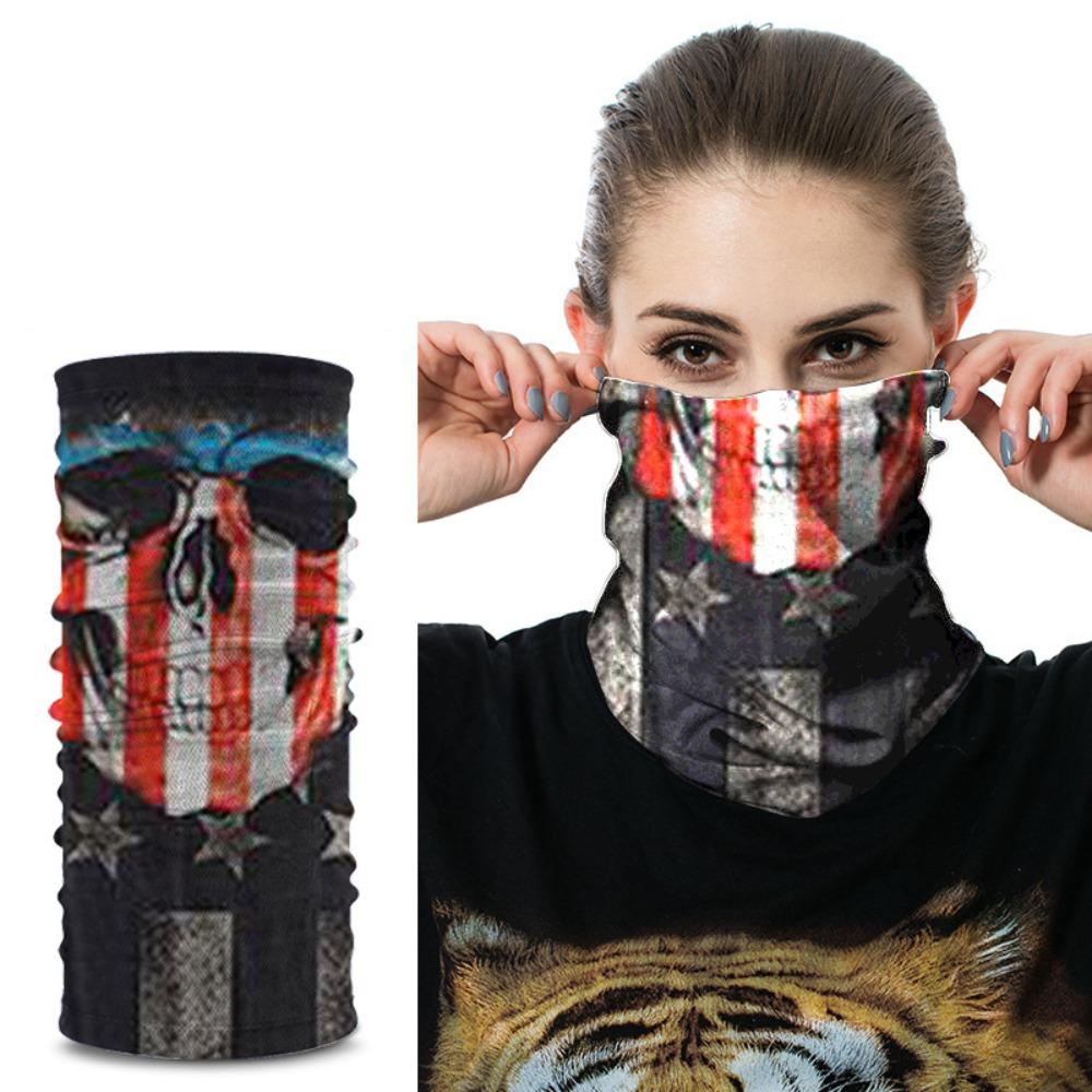 UV Protection Windproof Headband Shield Mask Ski Fishing Headwear Magic Neck Scarf  Men Women