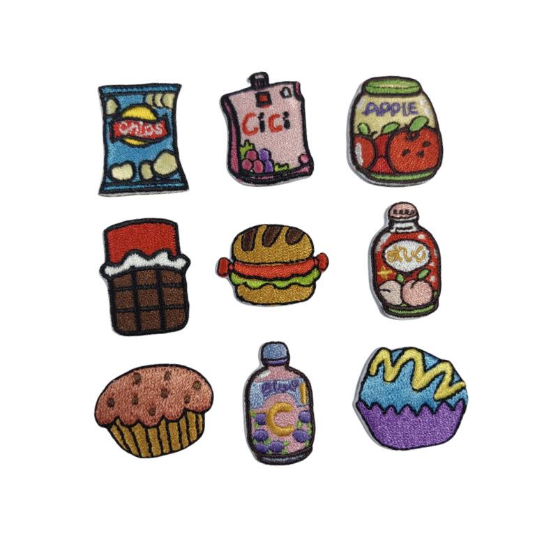 Na Yang Korean Style DIY Embroidery Patch Decorative Sticker for Clothing Accessories