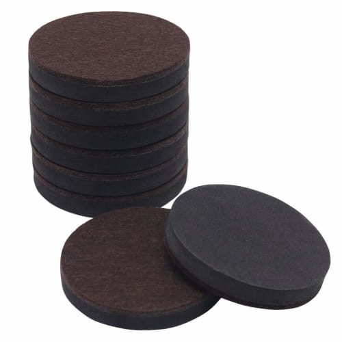 Ginoya Furniture Sliders, Pack of 8, 83mm Round Furniture Moving Pads, Reusable, Easily Move Heavy Furniture, Scratch-Resistant, and Sound-Dampening (
