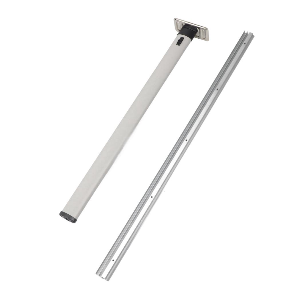 730mm28.7in Foldable Table Leg Detachable Aluminium Alloy for RV Trailer Motorhome Wall Mount Desk