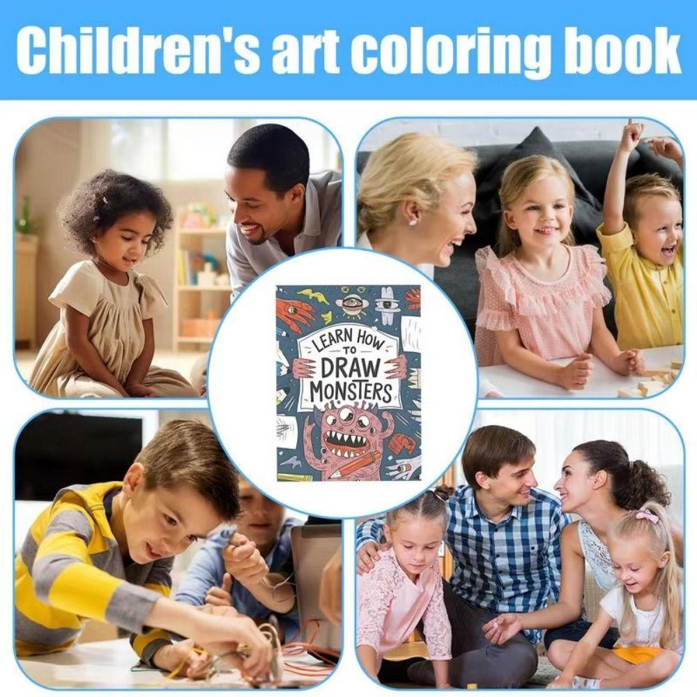 Early Education Graffiti Copy Sketch Book Travel Drawing Manga Sketching Tutorial  Birthday Gift