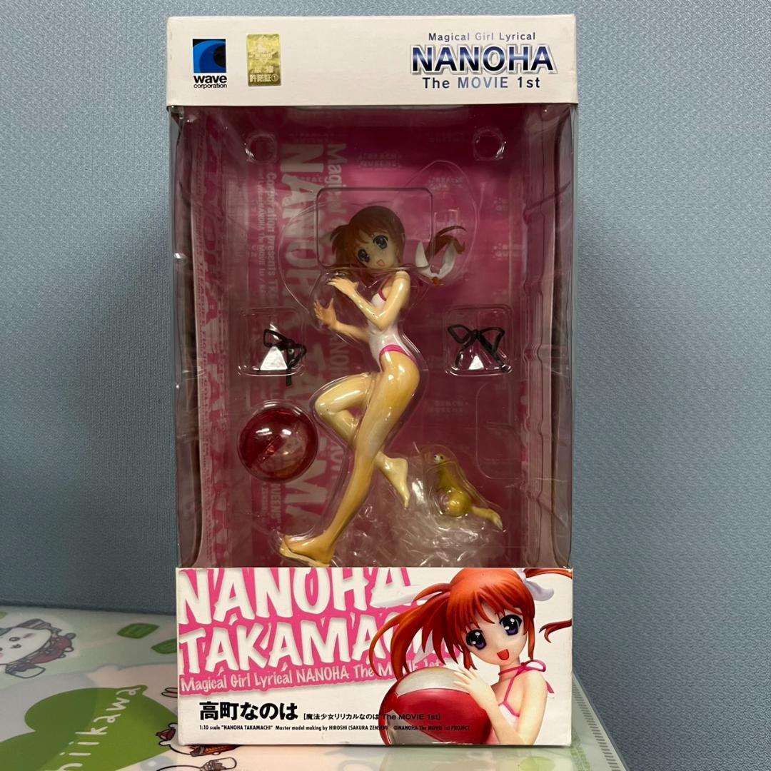 

[USED] Magical Girl Lyrical Nanoha WAVE Figure Fate Takamachi Nanoha Swimsuit Limited Edition