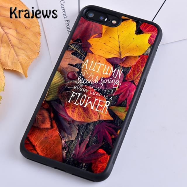 Autumn Spring Season Leaves For iPhone 17 Air 16 Phone Case Cover 15 14 plus 12 13 pro max coque Fundas