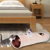 Collapsible Pet Cats Tunnel Toys Exercise Tunnel Tube Indoor Toy for Pet Tube Playing Tunnel