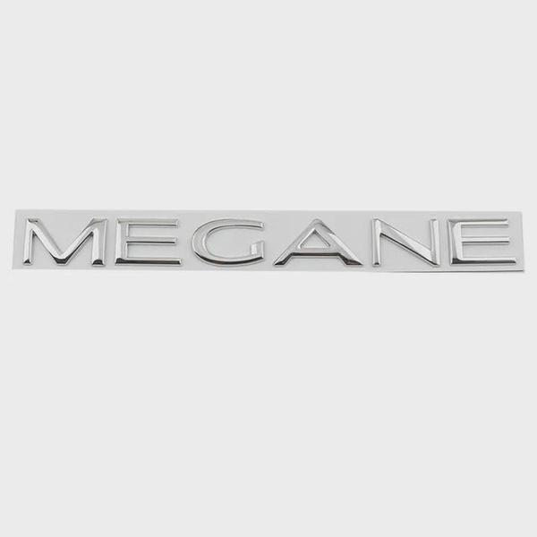 

Car 3D Metal Rear Trunk Letters Words Logo Badge Emblem Decals Sticker For Rena-ult Megane 1 2 3 4 MK1 MK2 MK3 MK4 RS Accessories серебряный