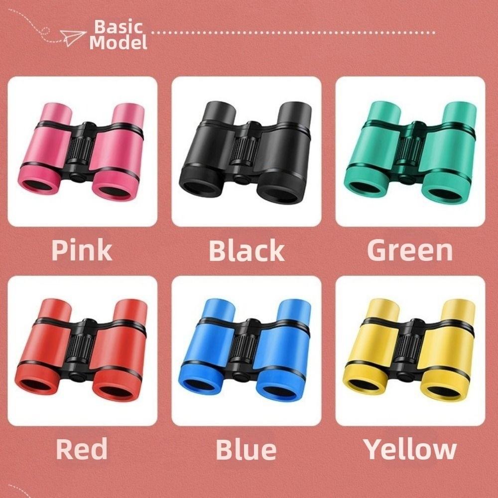 Double Tube Kids Telescope 4X30 Magnification Science Education Toy Portable Binocular  Exploring