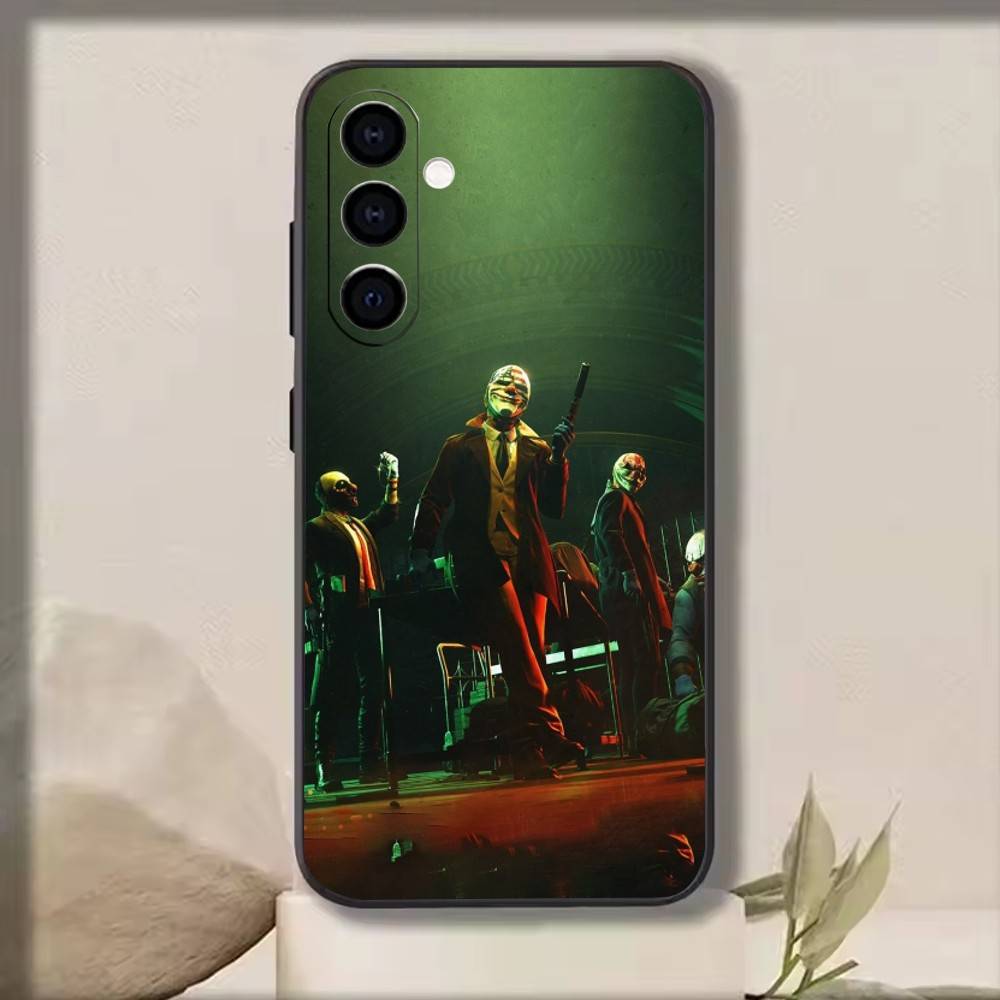 

Payday Phone Case For Samsung Galaxy A73,A72,A71,A70,A53,A52,A51,Others Soft Black Cover Samsung a51 4g