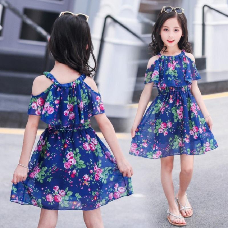 2021 Verano Moda Dulce Elegante Vestidos para bebé niñas trajes flores  coreanas gasa sin mangas vestido infantil ropa de estilo hawaiano comprar a  buen precio — entrega gratuita, reseñas reales con fotos — Joom