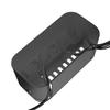 Cable Box with 5-Way Power Strip, 3x USB, 285x145x13 mm, Black