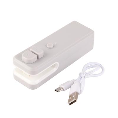 Macchina sigillatrice a caldo ricaricabile per snack, sacchetti di plastica, mini macchina sigillatrice portatile per la casa