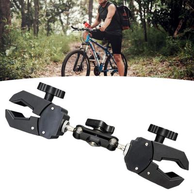 Head Adjustable Arm Camera Mount with Clamp, Easy To Install, Portable Handlebar for Flag