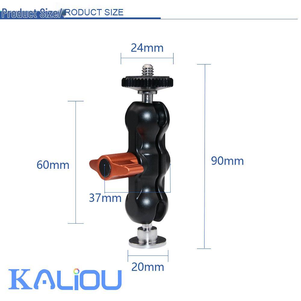 Camera Monitor Magic Arm with Crab Clamp and Universal Ball Head Stand