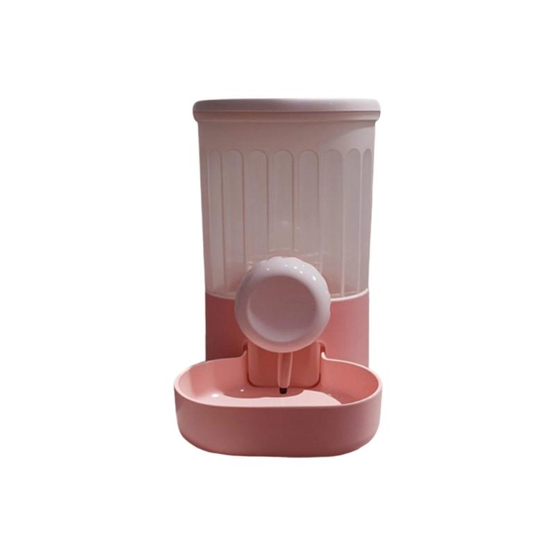 

Cats Dog Feeding Station Leak Proof Water Fountains System Detachable Dish Anti Slip Base Design