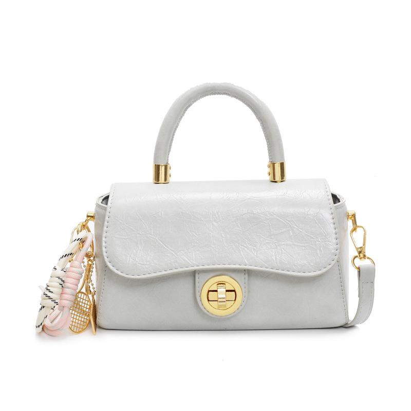 

Маленькая сумка женская новая повседневная универсальная на плечо, сумка-мессенджер, женская модная портативная маленькая квадратная сумка No pendant серый