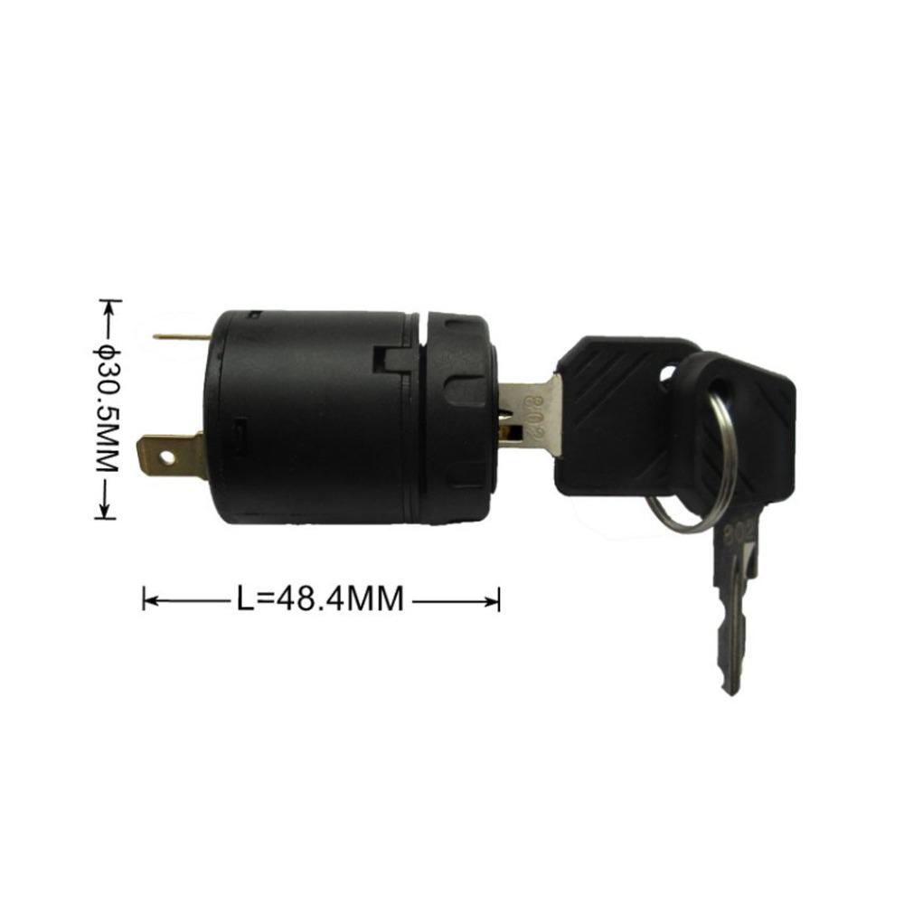 Shockproof Design Forklift Ignition Key for Linde L14 16 14AP 16AP 372 Mobility Scooter