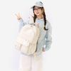 Schoolbag Cartoon Cute Backpack Color Matching Simple Student Schoolbag Design Sense Large Capacity Multi-functional Backpack Burden Reduction