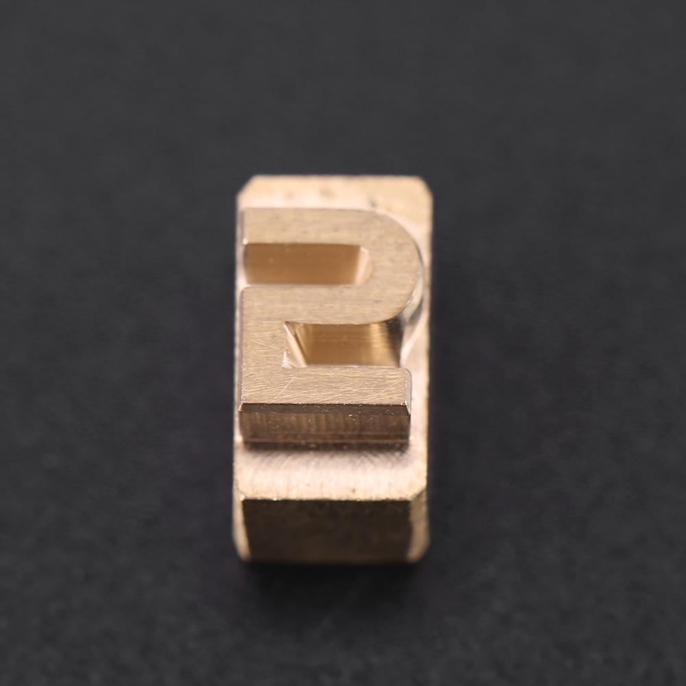 Diy Design Piele Hot Foil Embsing Dies Ștanțare Număr Piele Stamp Mold