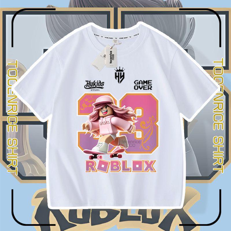 Roblox Peripherie Unisex Locker Lässiges T-Shirt