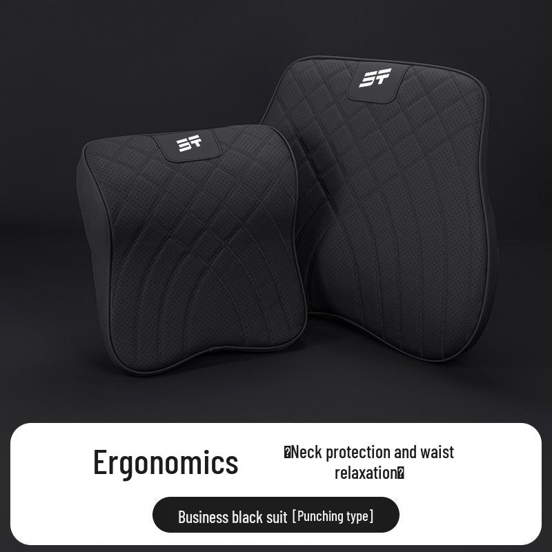 Jetour Car Headrest & Lumbar Pillow: Compatible with Traveler X70Plus, Dasheng, Shanhai X90 - Interior Accessories