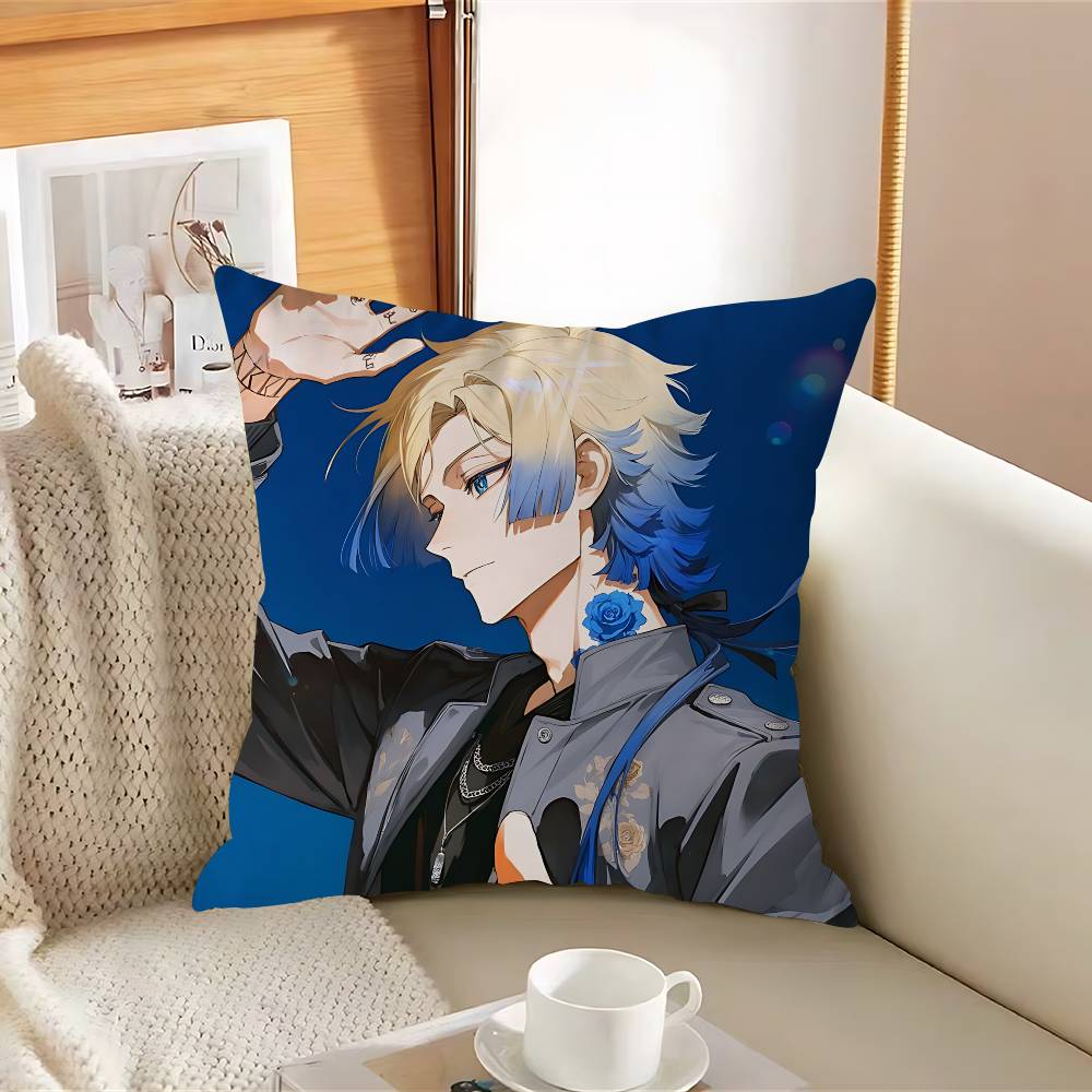 K-Kaiser Anime Kissenbezug 30x50 Polyester Sofakissen Dekorative Zierkissen Heimdekoration Kissenbezug