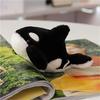 Stuffed Animals Magnetic Shoulder Plush Panda Tiger Clip on Shoulder Plush Doll Raccoon Decorative Animal Plush Toy Boys Girls