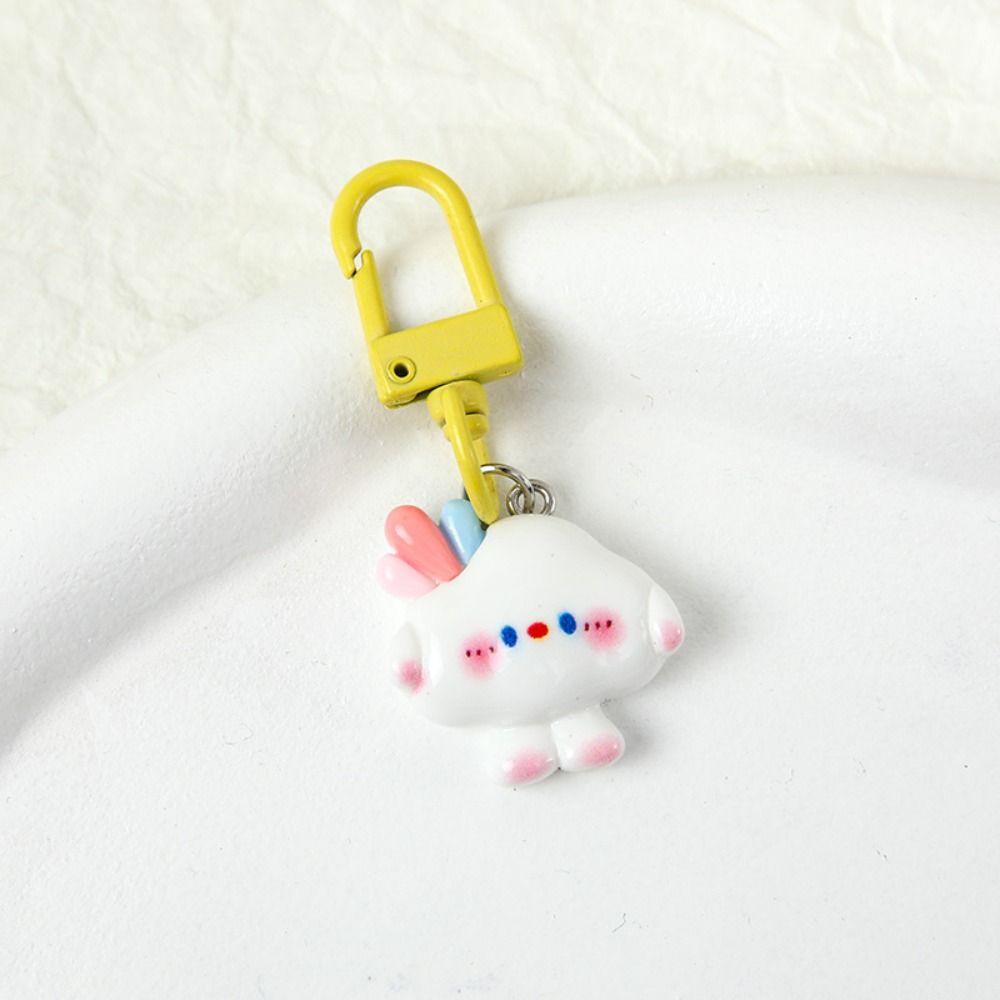 Cute Keychain Pendant Bag Accessories Moon Star Student Schoolbag Girlfriends Gift Cartoon Hanging Ornament