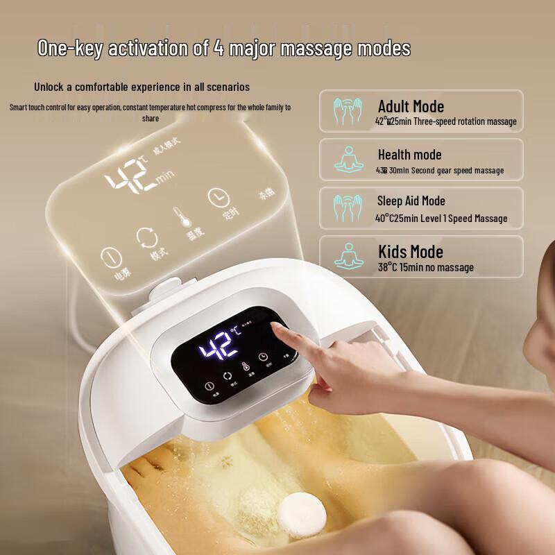 Philips Electric Foot Spa Massager with UV Sterilization