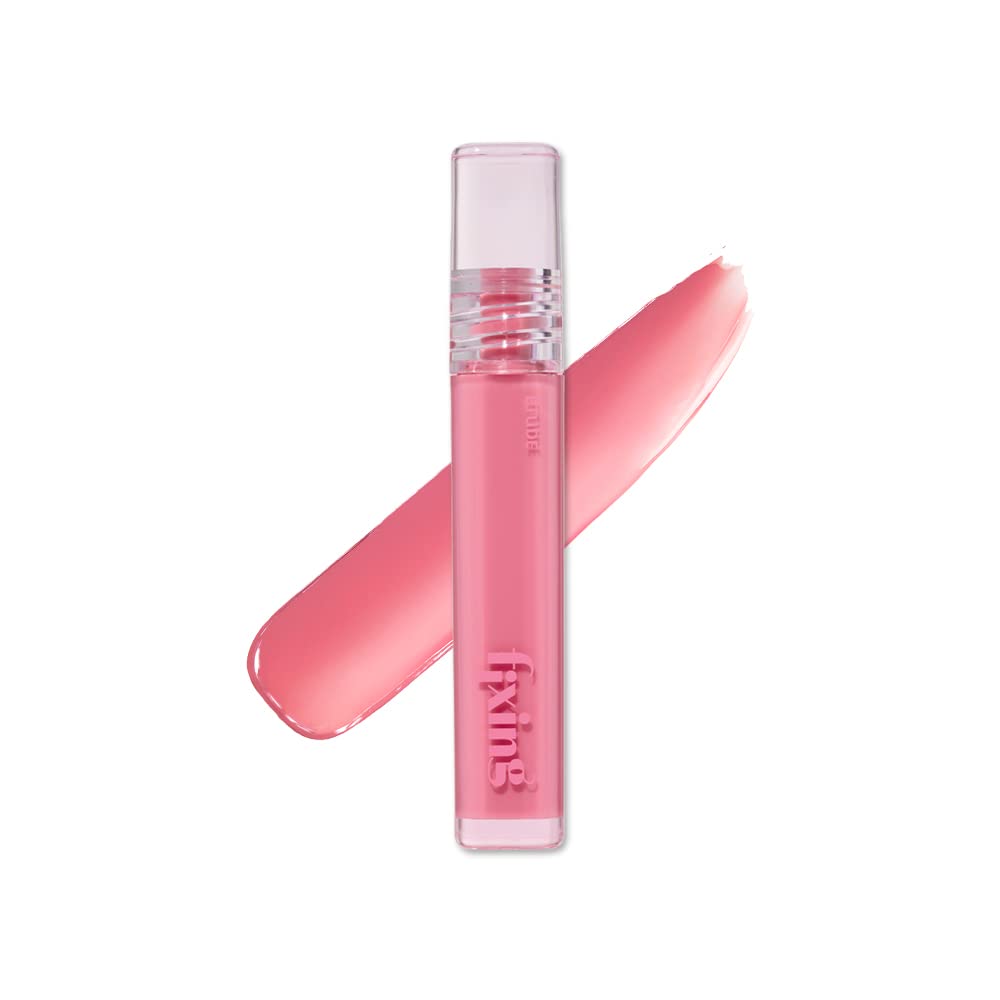 ETUDE [Etude Official] Glow Fixing Tint Mellow Pink  Lip Tint  Lipstick  Glossy Finish  High Moisture  3.8g  Clione Lip