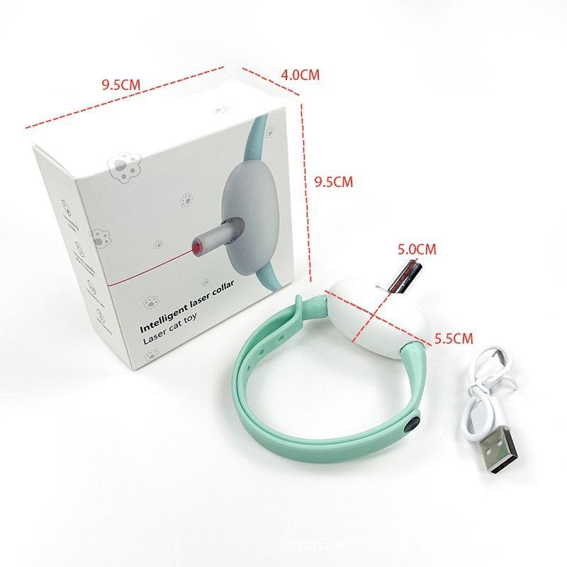 Intelligent Laser Cat Teasing Collar, Automatic Laser Pet Toy for Cat Exercise & Entertainment