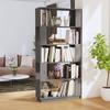 Day and Night - Day and Night Gray Pine Wood Shelf/space Divider 80x25x163.5 Cm