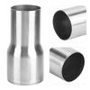   Stainless Steel Exhaust Pipe Connector Tube Adapter Reducer Modified Part