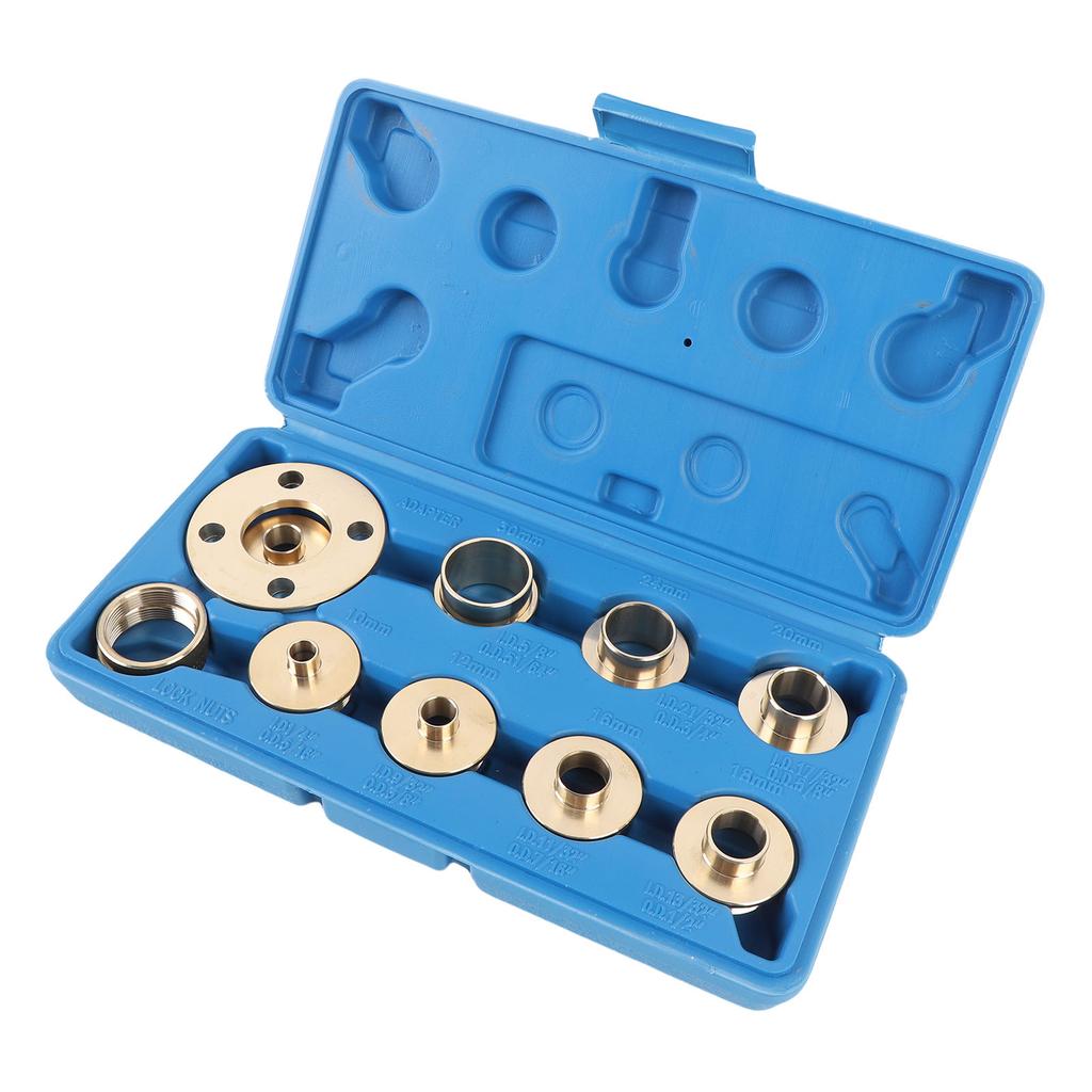 11-teiliges Fräsanschlag-Set Messing Effizient Langlebig Fräserschablone für Holzbearbeitung