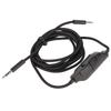 Headphone Sound Cable 3.5mm Gaming Headset Aux Cord with Inline Mic Mute Volume Control for Logitech G633 G933 G935 G635