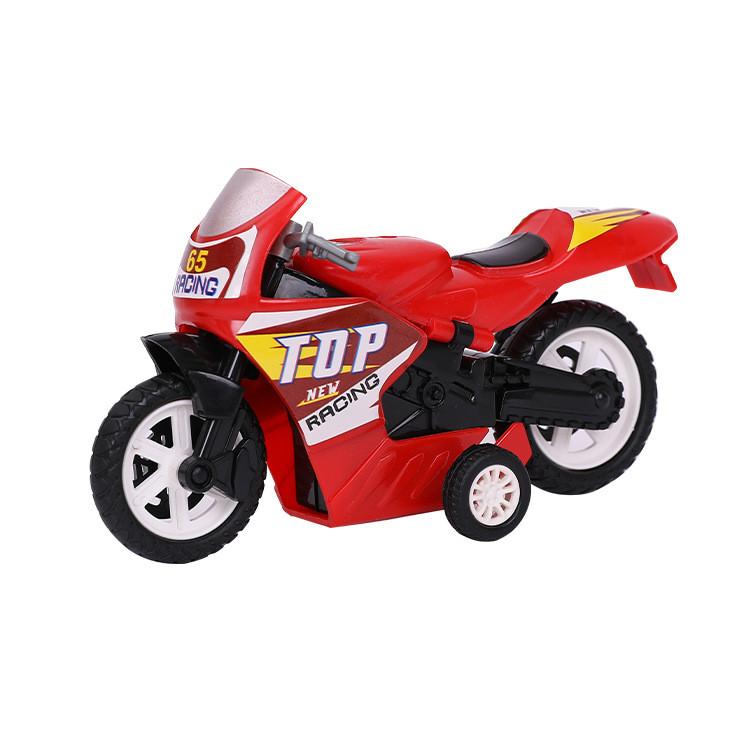 Plastic Toy Kids Motorcycle With Push And Glide Design For Development Cognitive