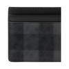 Burberry Check Classic Plaid Logo PU Card Holder Men Accessories Charcoal 81122551