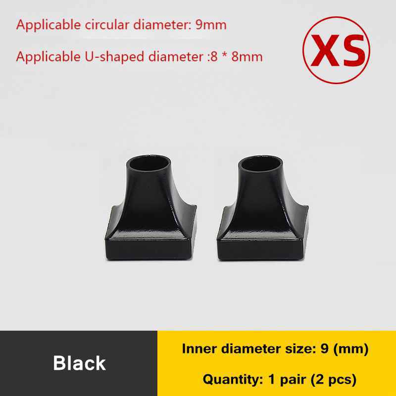 NEW 2Pcs Woman High Heels Shoe Covers Square TPU/PVC Material Soft Damping Heel Protector Silencer Non-slip Heel Protector