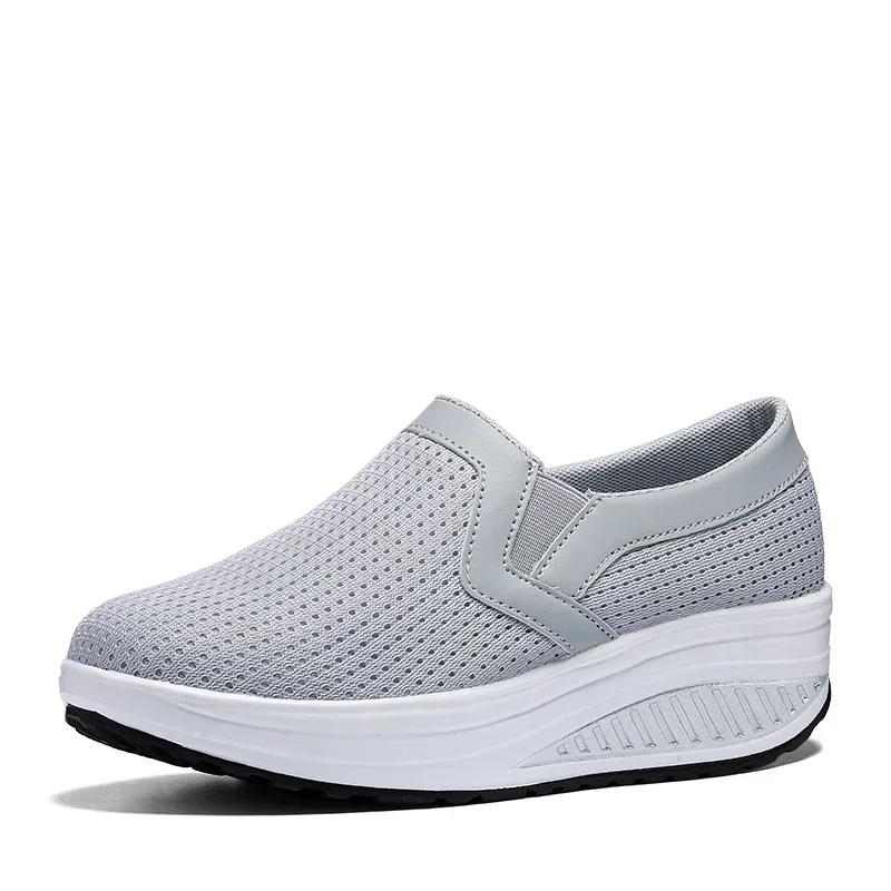 High Quality Plattorm Height Increase Casual Shoes Women Comfortable Cushioning Baskets Sneakers Ladies Fashion Walking Shoes