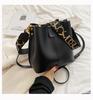 2026 New Korean Women's Bag Simple Casual Fashion Shoulder Handbag Simple Versatile Texture Bucket Bag