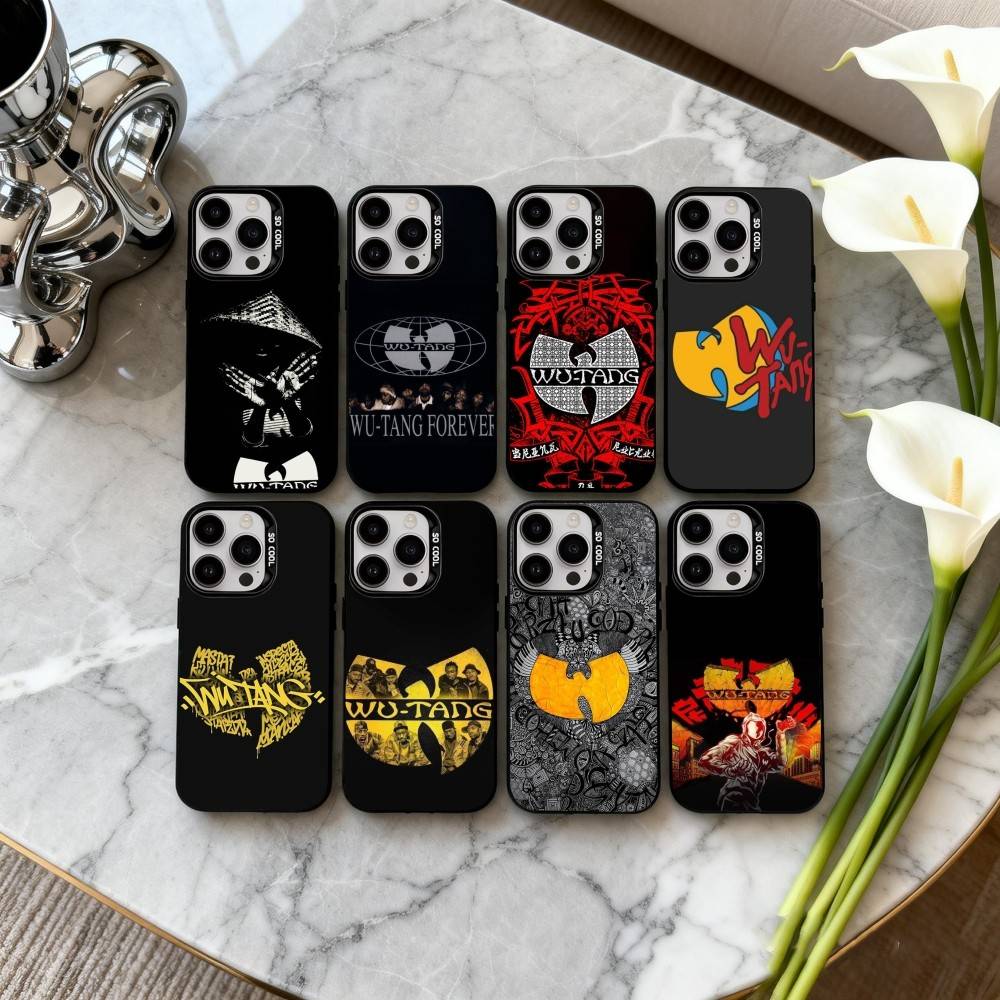 Wu-Tang Wu T-Tang C-Clan Ultra Phone Case For iPhone17,16,15,14,13,12,11 Plus,Pro Max Black Candy Silver Phone Case