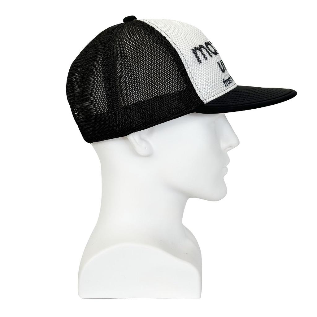 MAZUME Foldable Mesh Cap MZCP-410-02 White