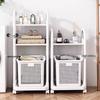 Dirty Clothes Laundry Hamper for Bathroom and Toilet Storage