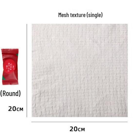 Compressed Travel Face Towels - Thickened, Disposable Cleansing Towels in Candy Packaging