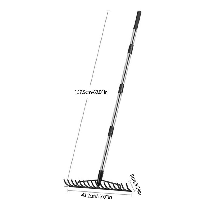 Professional Customizable Lawn Implement With Extended Carbon Steel Handle For Pleasant Gardening And Farming