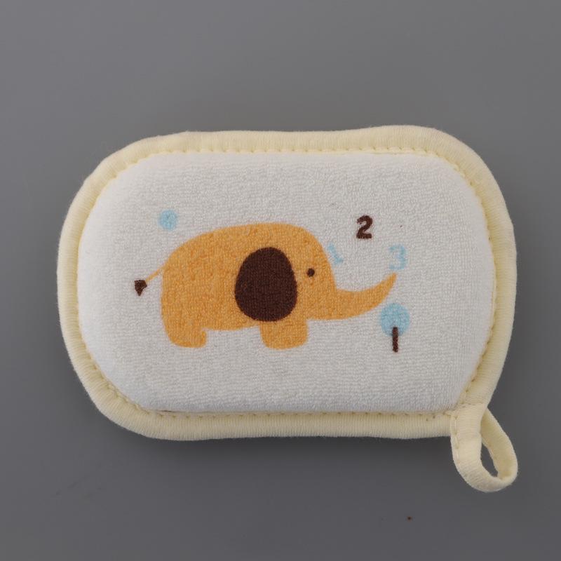 Infant Bath Sponge & Loofah Set for Newborns