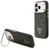 Étui Guess 4G Pu Triangle Logo & Support Caméra Magsafe Pour Iphone 17 Pro Noir