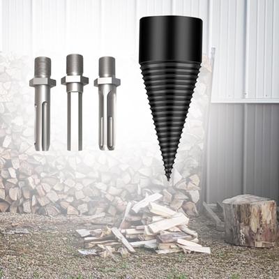 Splitting Drill Bit with Triple Handles for
