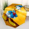 1pc Yellow Donald Duck Automatic Opening and Closing Umbrella - Suitable for Various Occasions, Outdoor Activities, Lightweight and Durable