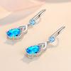 Lindon Copper Alloy Zircon Earrings Drop Earrings For Women Wedding Party Gifts
