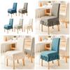 Skirt Style Chair Cover for Dining Room Banquet Chair Slipcover Stretch Chair Skirt Elastic Wedding Chair Decoration